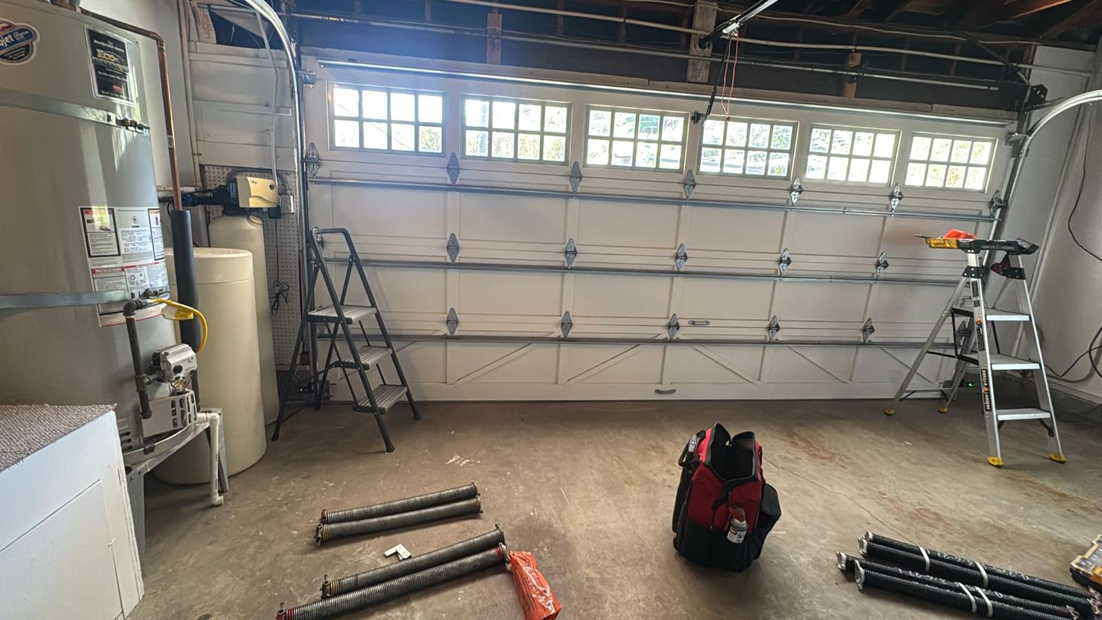 Garage door repair